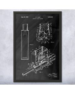 Aircraft Rocket Launcher Patent Print