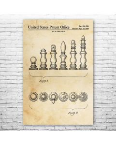 Chess Pieces Poster Print