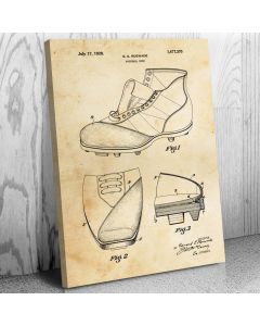 Football Shoe Canvas Print