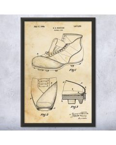 Football Shoe Patent Print