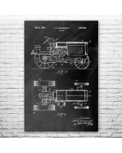 Oliver Tractor Poster Print