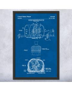 MRI Machine Patent Framed Print