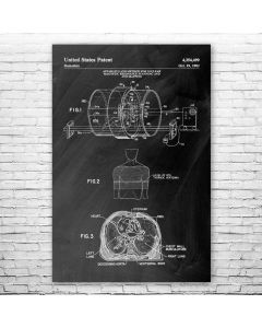 MRI Machine Poster Print