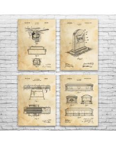Funeral Home Posters Set of 4