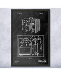 Embalming Machine Patent Framed Print