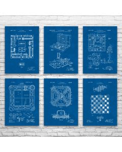 Board Game Posters Set of 6