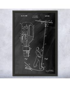 Hot Stick Patent Print