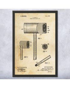 Croquet Mallet Patent Print