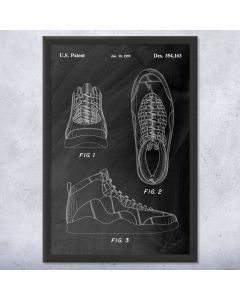 Basketball Shoe Patent Print