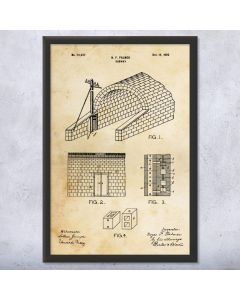 Subway Tunnel Patent Print