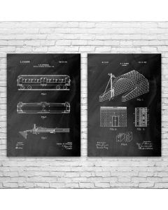 Subway Patent Prints Set of 2