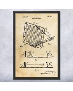 Pitching Net Patent Print