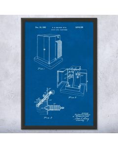 Transformer Box Patent Framed Print