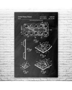 Blister Pack Patent Print Poster
