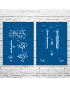 Pharmacy Patent Prints Set of 2