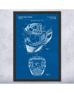 Paintball Mask Patent Print