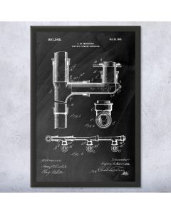 Plumbing Joint Patent Framed Print