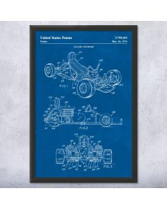 Go Kart Patent Print