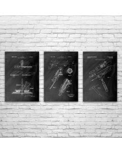 Welding Patent Posters Set of 3