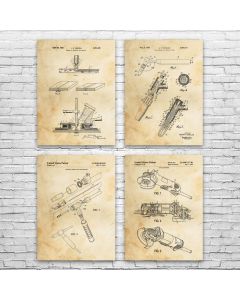 Welding Patent Posters Set of 4