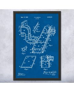Air Duct Patent Framed Print