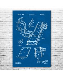 Air Duct Patent Print Poster