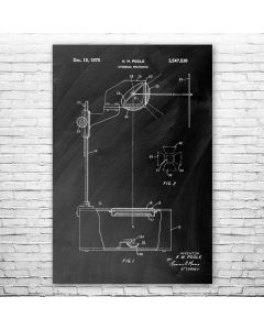 Overhead Projector Patent Print Poster