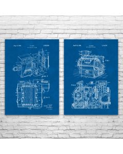 Dry Cleaning Patent Prints Set of 2