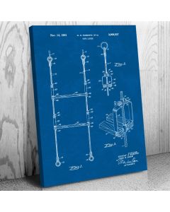 Rope Ladder Patent Canvas Print