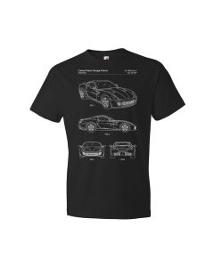 California Sports Car Patent T-Shirt