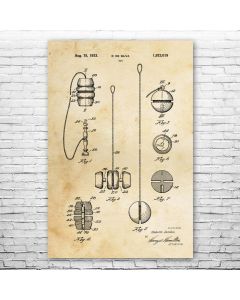 Yoyo Patent Print Poster