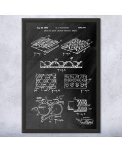 Bubble Wrap Patent Framed Print