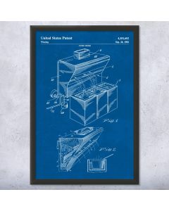 Fume Hood Patent Framed Print