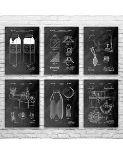 Milk Patent Posters Set of 6