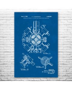 Nuclear Fusion Patent Print Poster