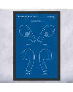 Air Pod Patent Framed Print