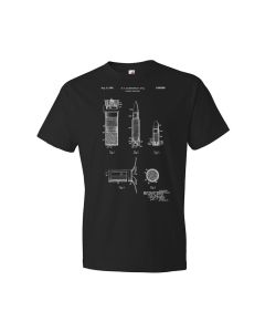 Rifle Bullet Patent T-Shirt