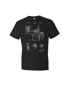 Milking Machine Patent T-Shirt