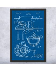 Milking System Patent Framed Print
