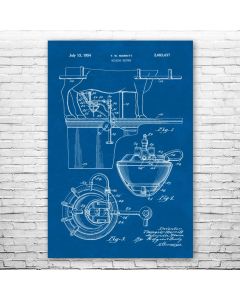 Milking System Patent Print Poster