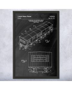 Mobile Home Stabilizer Patent Framed Print