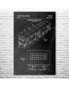 Mobile Home Stabilizer Patent Print Poster