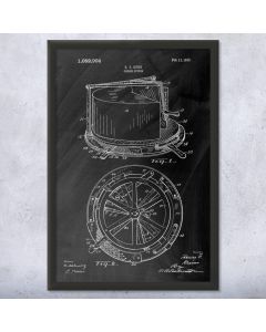 Cheese Cutter Patent Framed Print