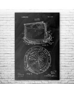 Cheese Cutter Patent Print Poster