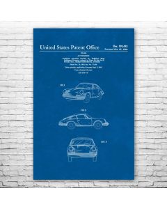 911 Sports Car Poster Print