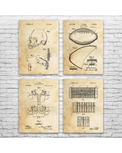 Football Posters Set of 4