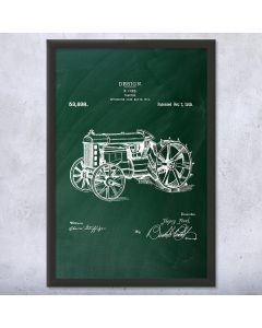 Ford Tractor Framed Print