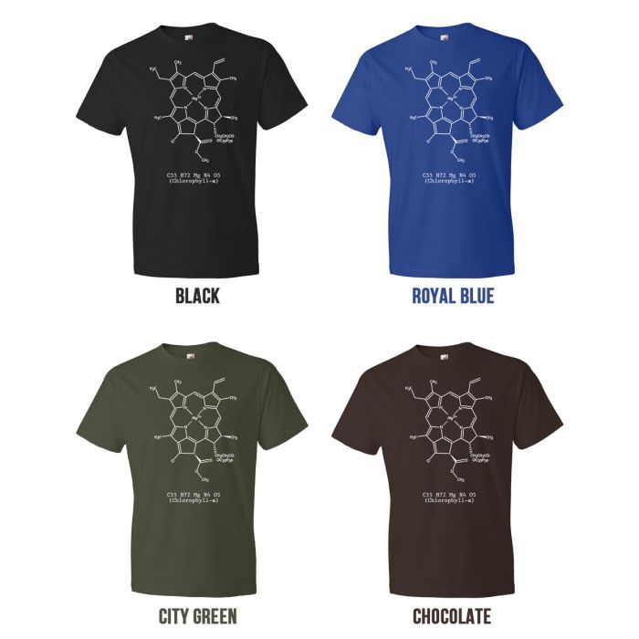 Chlorophyll Molecule T-Shirt | Earth