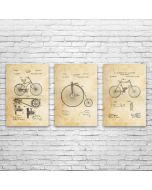 Bicycle Posters Set of 3