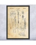 Handsaw Patent Framed Print